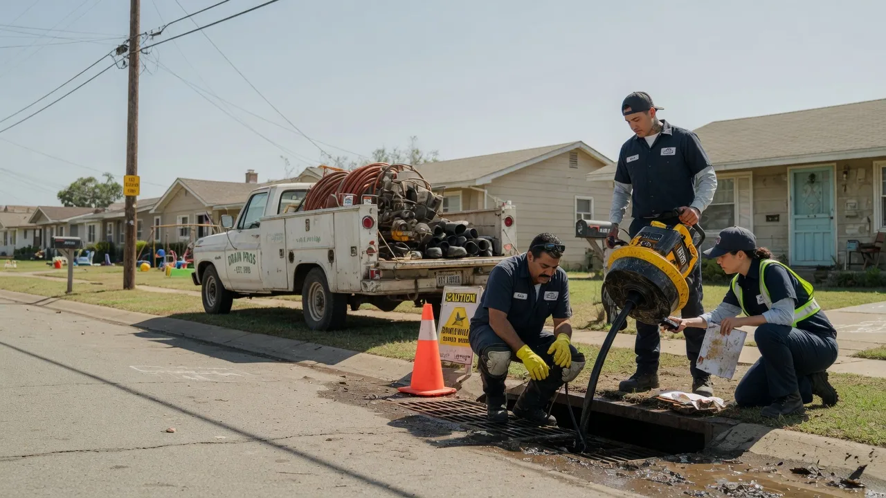 Drain Cleaning in Larwill, IN near me